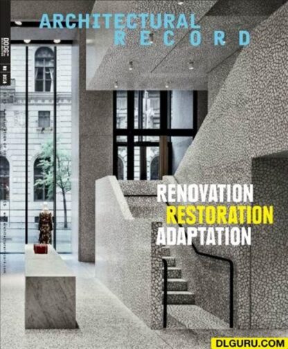 Architectural Record tarjous Architectural Record lehti