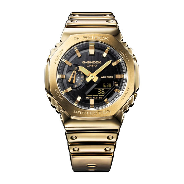 Casio Fine Metallic GM-2100YMG-9AER rannekello hinta