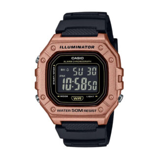 Casio W-218HM-5BVEF rannekello hinta
