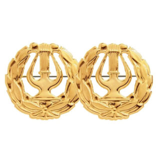 Kaksiosainen kultainen ylioppilaslyyra / äidinlyyra rintalyyra