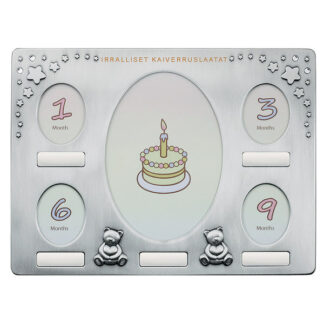 Kastekehys neljälle kuvalle