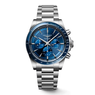 Longines Conquest Chronograph rannekello L38354926 hinta