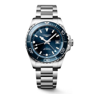 Longines HydroConquest GMT rannekello L37904966 hinta