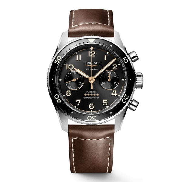 Longines Spirit Flyback rannekello L38214532 hinta