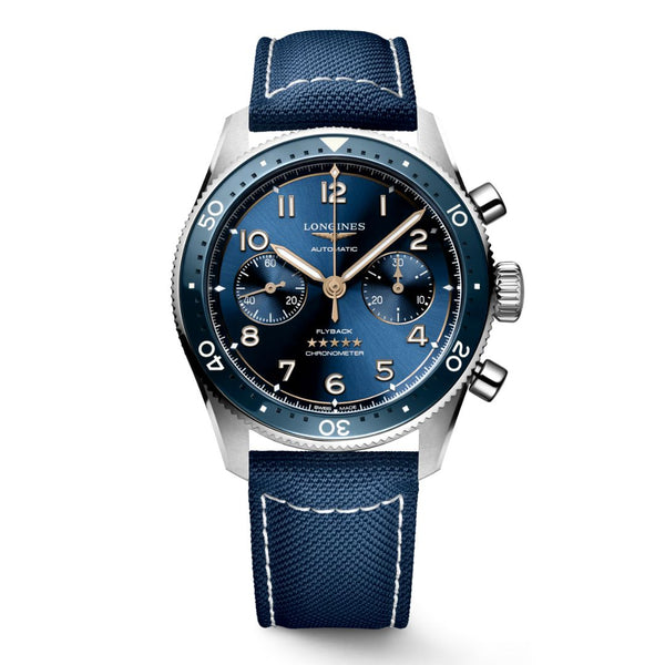 Longines Spirit Flyback rannekello L38214932 hinta