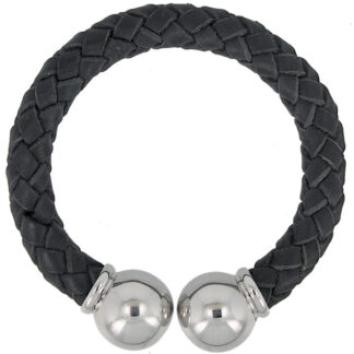 Nahka-teräs rannekoru hinta