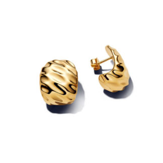 Pandora Essence Rippled Wide rengaskorvakorut