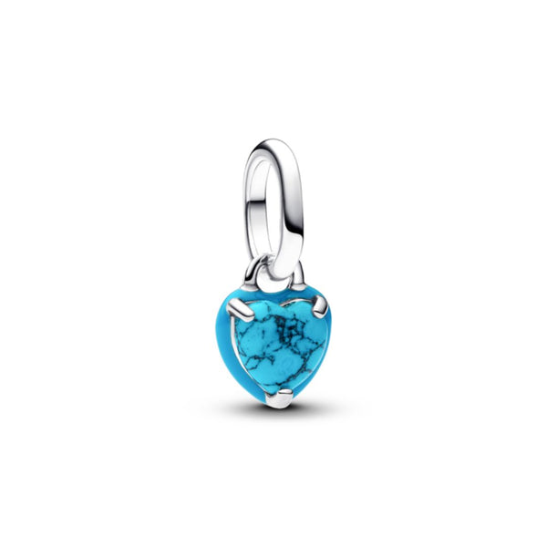 Pandora ME Turquoise-colored Heart Mini hela