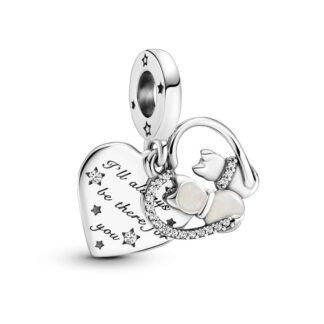 Pandora Moments Cats & Hearts hela