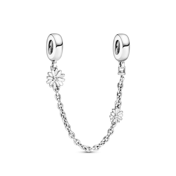 Pandora Moments Daisy Flower Safety Chain hela
