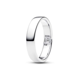 Pandora Moments Engravable Classic Band sormus