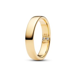 Pandora Moments Engravable Classic Band sormus