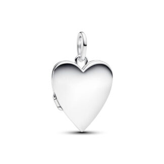 Pandora Moments Engravable Openable Heart Tag riipus