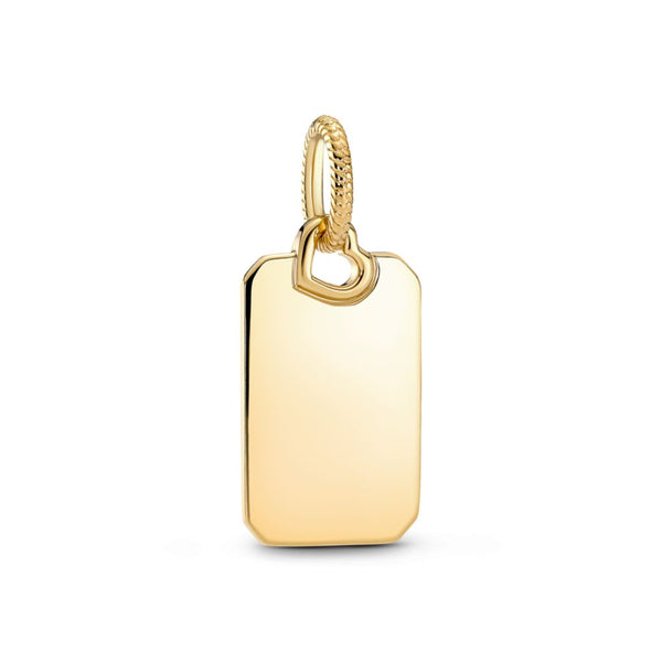 Pandora Moments Engravable Rectangle Tag riipus