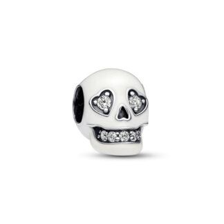 Pandora Moments Glow-in-the-dark Sparkling Skull hela