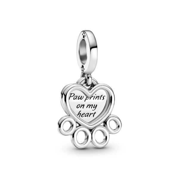 Pandora Moments Hearts & Paw Print hela