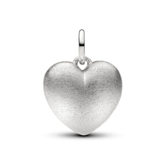 Pandora Moments Matte Puffy Heart Dangle