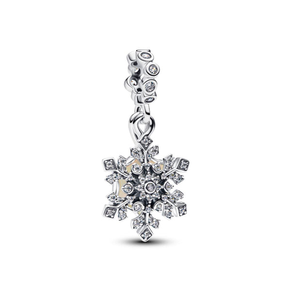 Pandora Moments Opalescent Snowflake Double hela