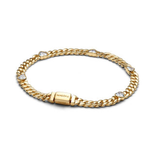 Pandora Timeless Heart Cuban Chain rannekoru