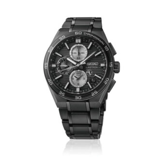 Seiko Astron Premium GPS Solar Dual-Time Chronograph rannekello
