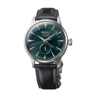 Seiko Presage Cocktail Time Midnight Mockingbird rannekello