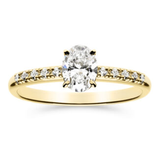 Silván Charlotte Ovaali timanttisormus 0