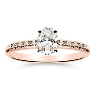 Silván Charlotte Ovaali timanttisormus 0