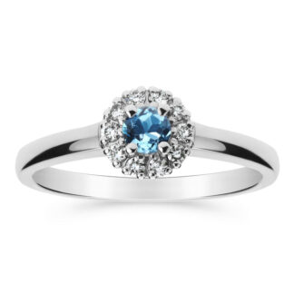 Silván Lauriel halosormus topaasilla