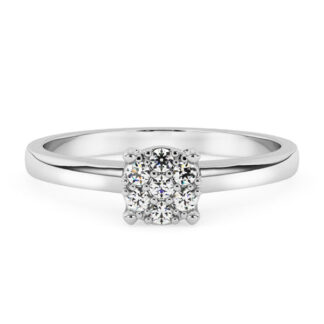 Silván Mimosa timanttisormus 0