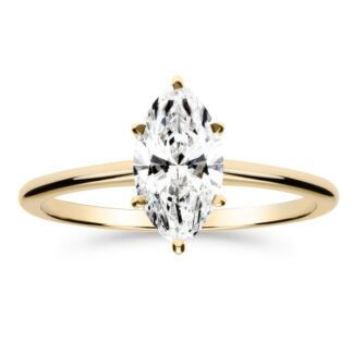 Silván Solitaire Markiisi timanttisormus 1