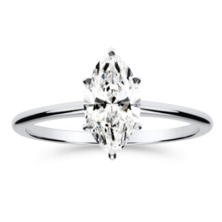 Silván Solitaire Markiisi timanttisormus 1