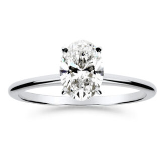 Silván Solitaire Ovaali timanttisormus 1