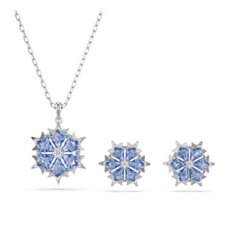 Swarovski Magic Snowflake riipus ja korvakorut