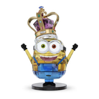 Swarovski Minions King Bob -kristallifiguuri