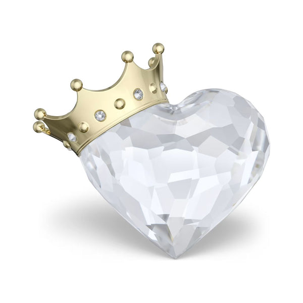 Swarovski Symbolica Heart with Crown -kristallifiguuri