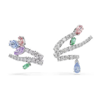 Swarovski x Ariana Grande korvakorut erivärisillä kristalleilla